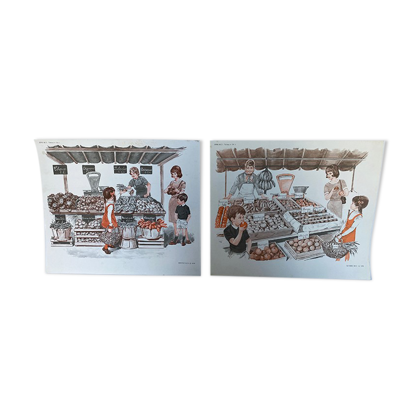 Affiche marché, essayge