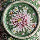 Polylobed earthenware salad bowl