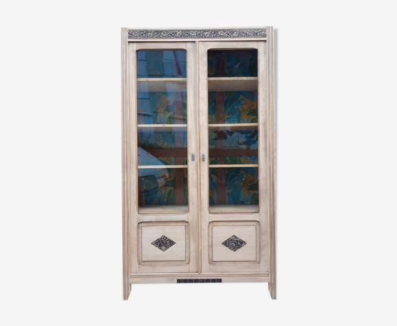Armoire vitrine parisienne année 30