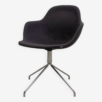 Palma chair from Offecct in dark gray fabric