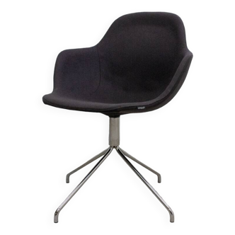 Palma chair from Offecct in dark gray fabric