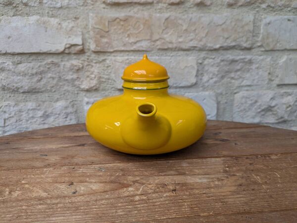 Théière jaune année 60/70 série Pop Design Inger Persson Rörstrand Sweden