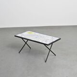 Enamelled coffee table by Bernard Hesling, Sydney, circa 1970