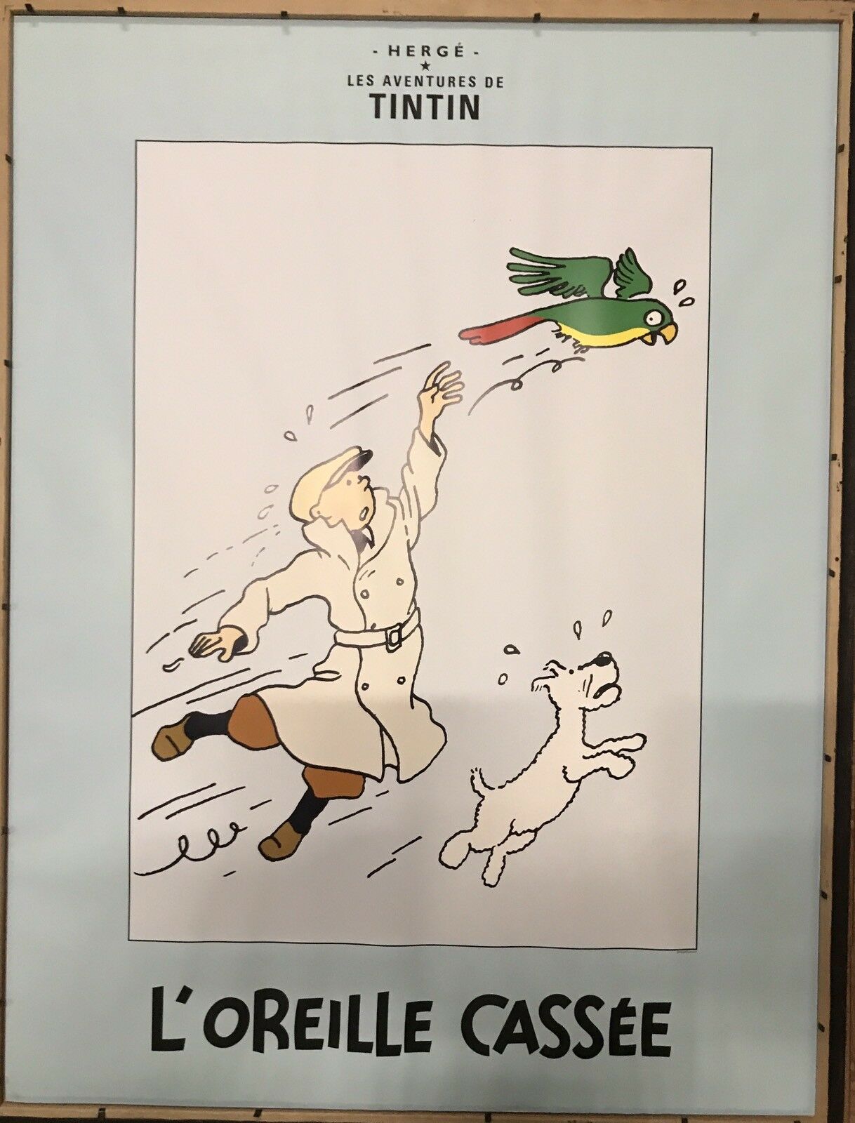 Great shows, the adventures of Tintin, the broken ear