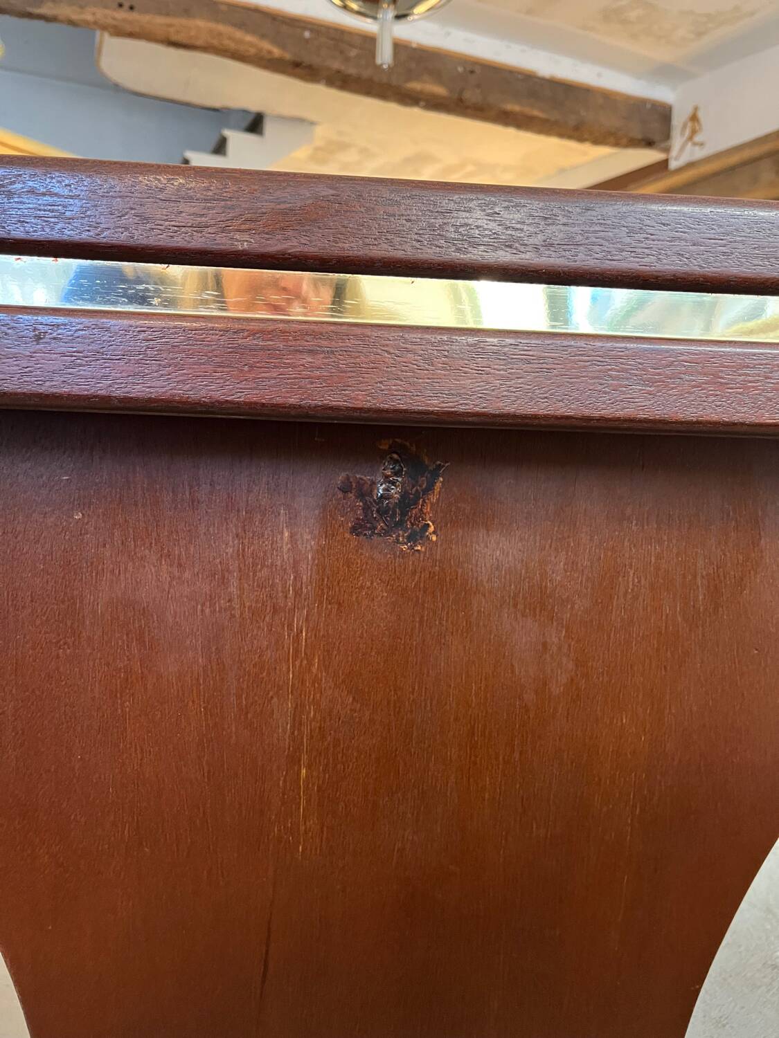 Large refectory table - 1980s