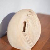 Chauvigny stone lamp by Arsène Galisson, vintage sculpture lamp
