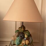Lampe en bois italienne