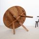 Grande table ronde design - 1970