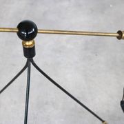 lampe de sol vintage | lampe | laiton | années 1960