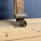 Old wooden shelf from a shoemaker.