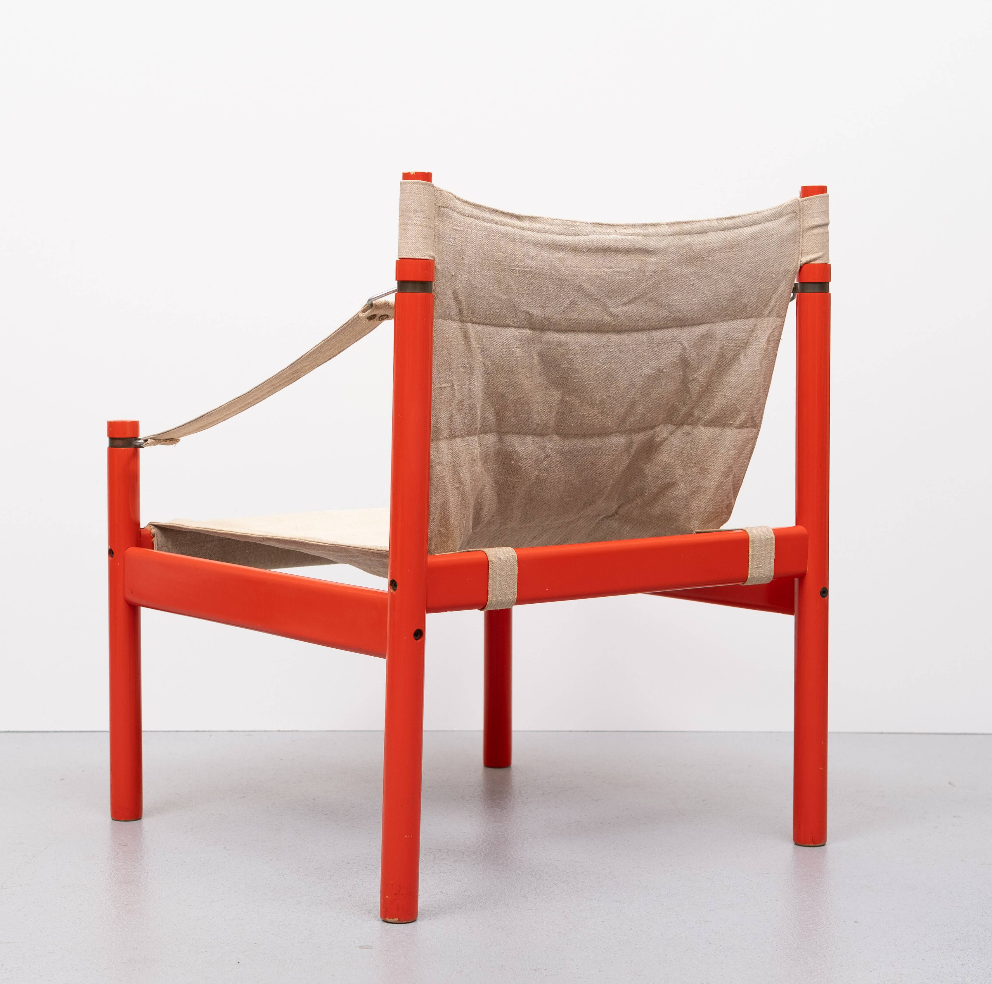 Chaise Safari Erik Worts 1960 Danemark