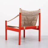 Chaise Safari Erik Worts 1960 Danemark