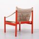 Chaise Safari Erik Worts 1960 Danemark