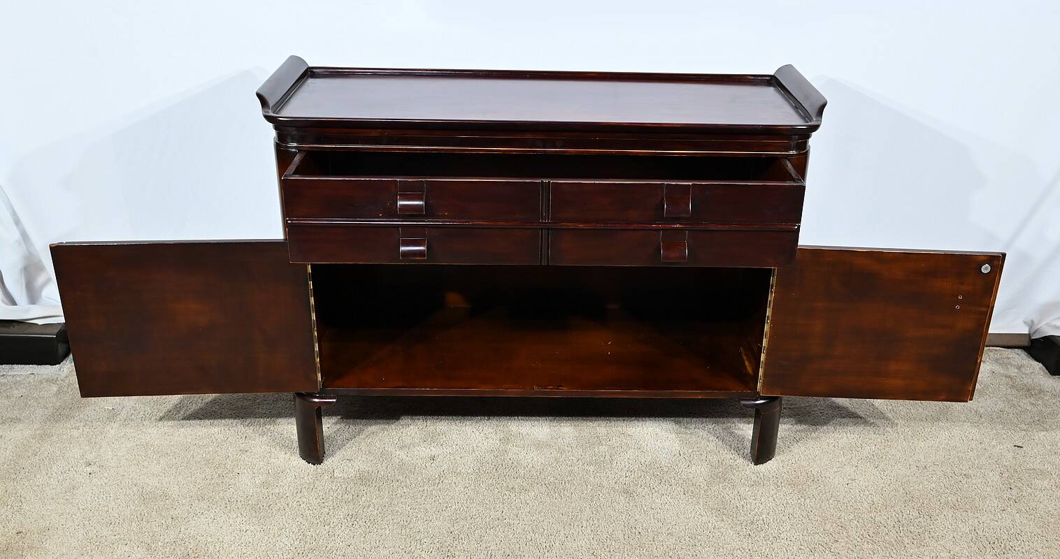Pair of Small Lacquered Wood Sideboards – 1940