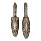 Ancient Pair Mask Helmet Dogon Bambara Mali Ceremony Ritual