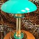turquoise chrome gold lamp 1980, very beautiful 43x32 good general condition and normal wear