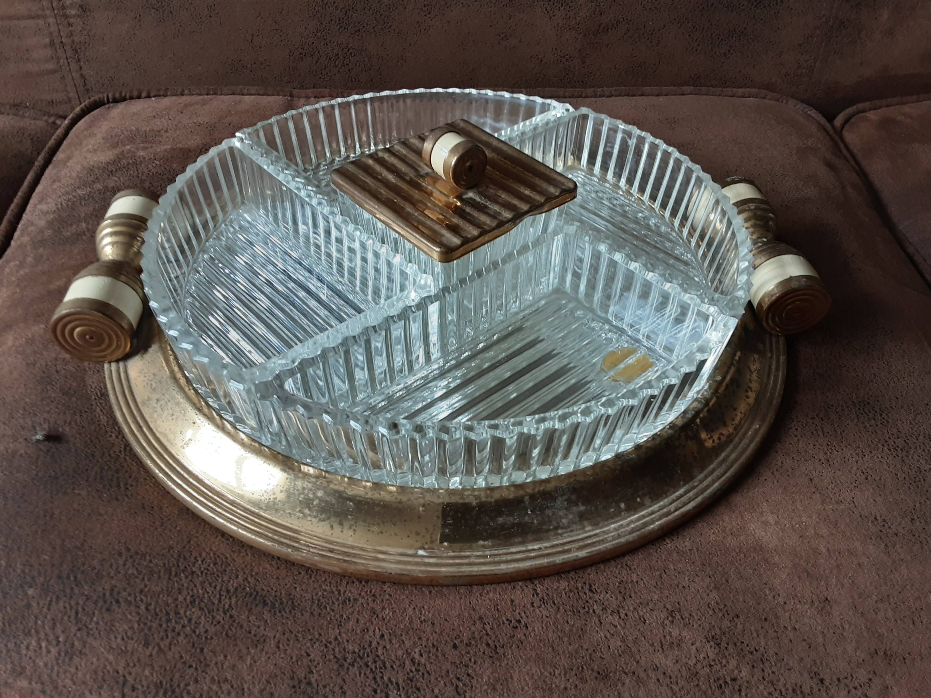 Oxydor vintage aperitif serving dish