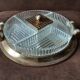 Plat service aperitif vintage oxydor