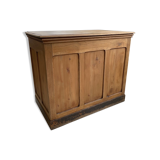 Early 20th century oak trade counter