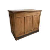 Early 20th century oak trade counter