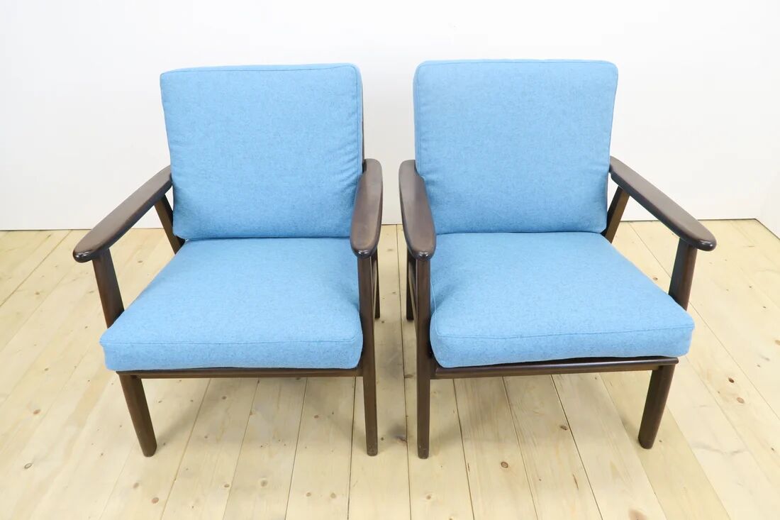 Paire de fauteuils en teck, Danemark 1960