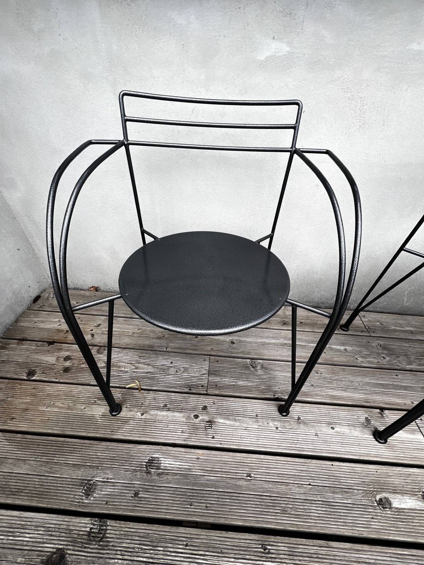 Suite de 4 fauteuils "Lune d'Argent" – Pascal Mourgue – Fermob
