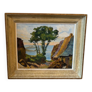 bord de mer signé Sciou