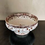 Faience vegetable dish Louis XV Longwy