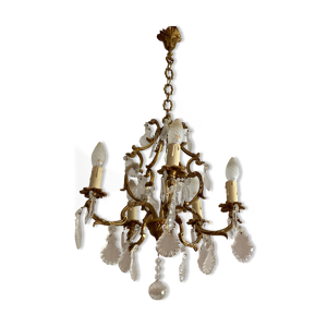 lustre à pampilles et
