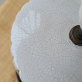 Cracked ceramic lamp base