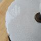 Cracked ceramic lamp base