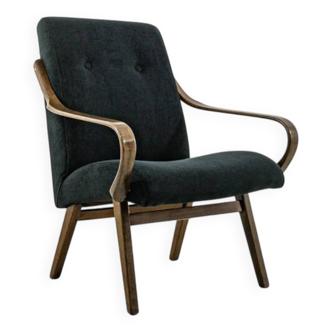Fauteuil vintage de Jaroslav Šmídek pour Ton, Tchécoslovaquie, années 1960