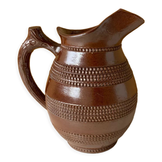 Selency sandstone water pot x Monoprix Croisé Laroche