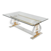 Table basse de style Hollywood Regency