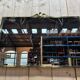 Miroir empire laiton