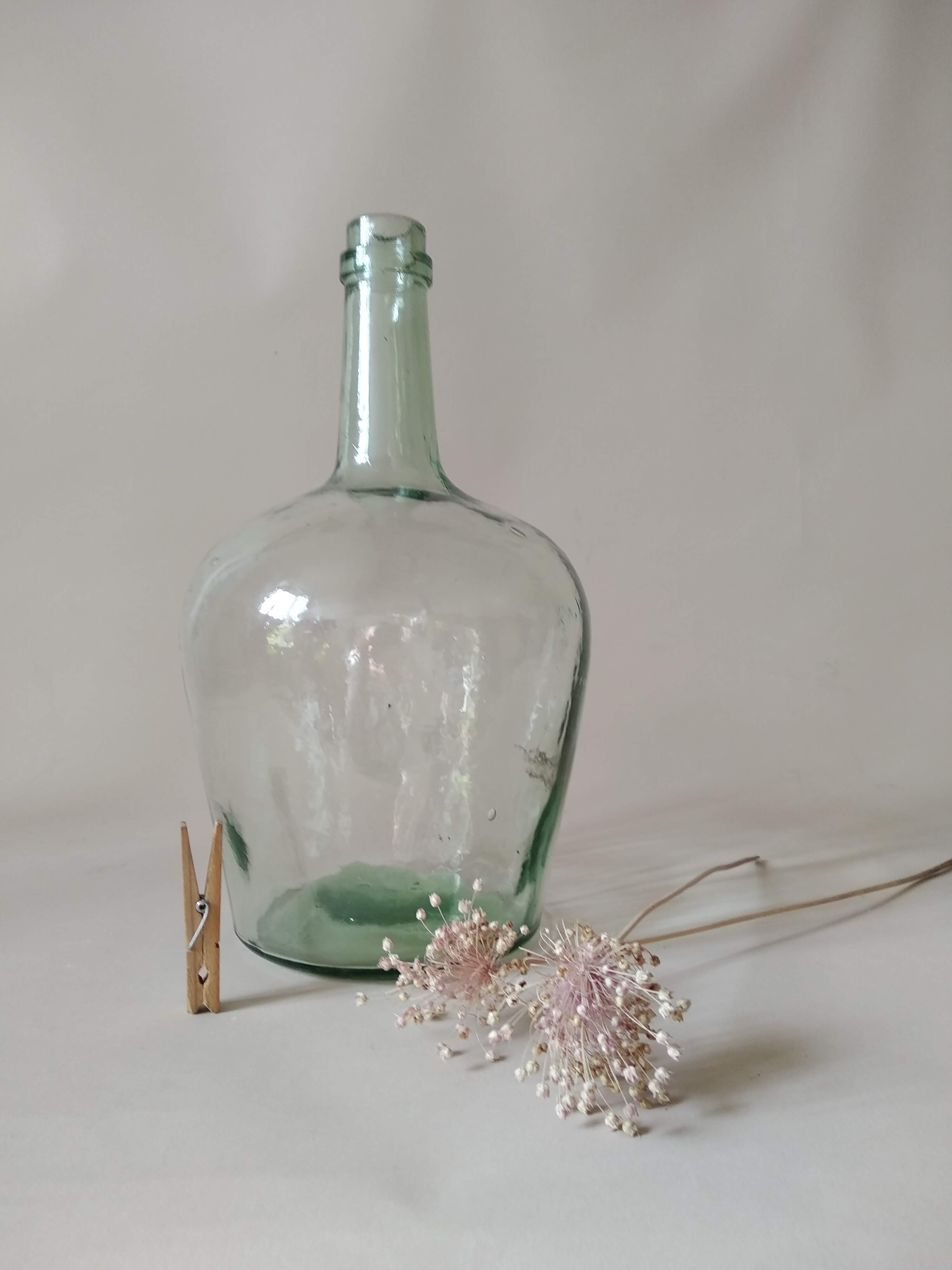 Dame-jeanne 4 litres vert clair