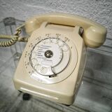 Vintage rotary telephone
