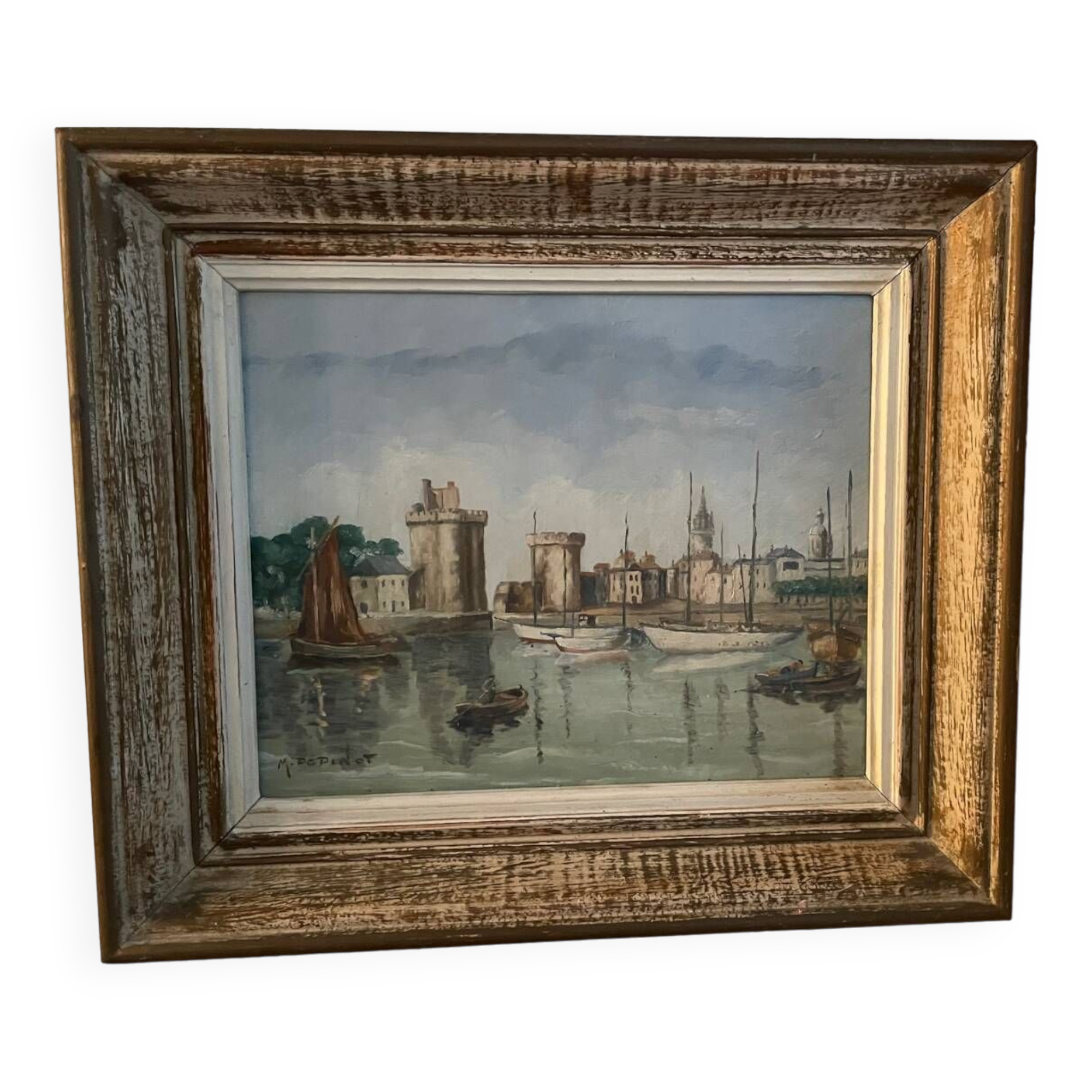 Tableau « La Rochelle » signé