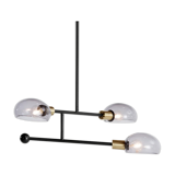 Black design chandelier