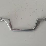Poignée de meuble vintage chrome années 60