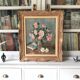 Still life bouquet of flowers oil painting