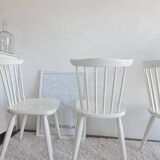 Set of six vintage Scandinavian chairs