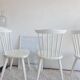 Set of six vintage Scandinavian chairs