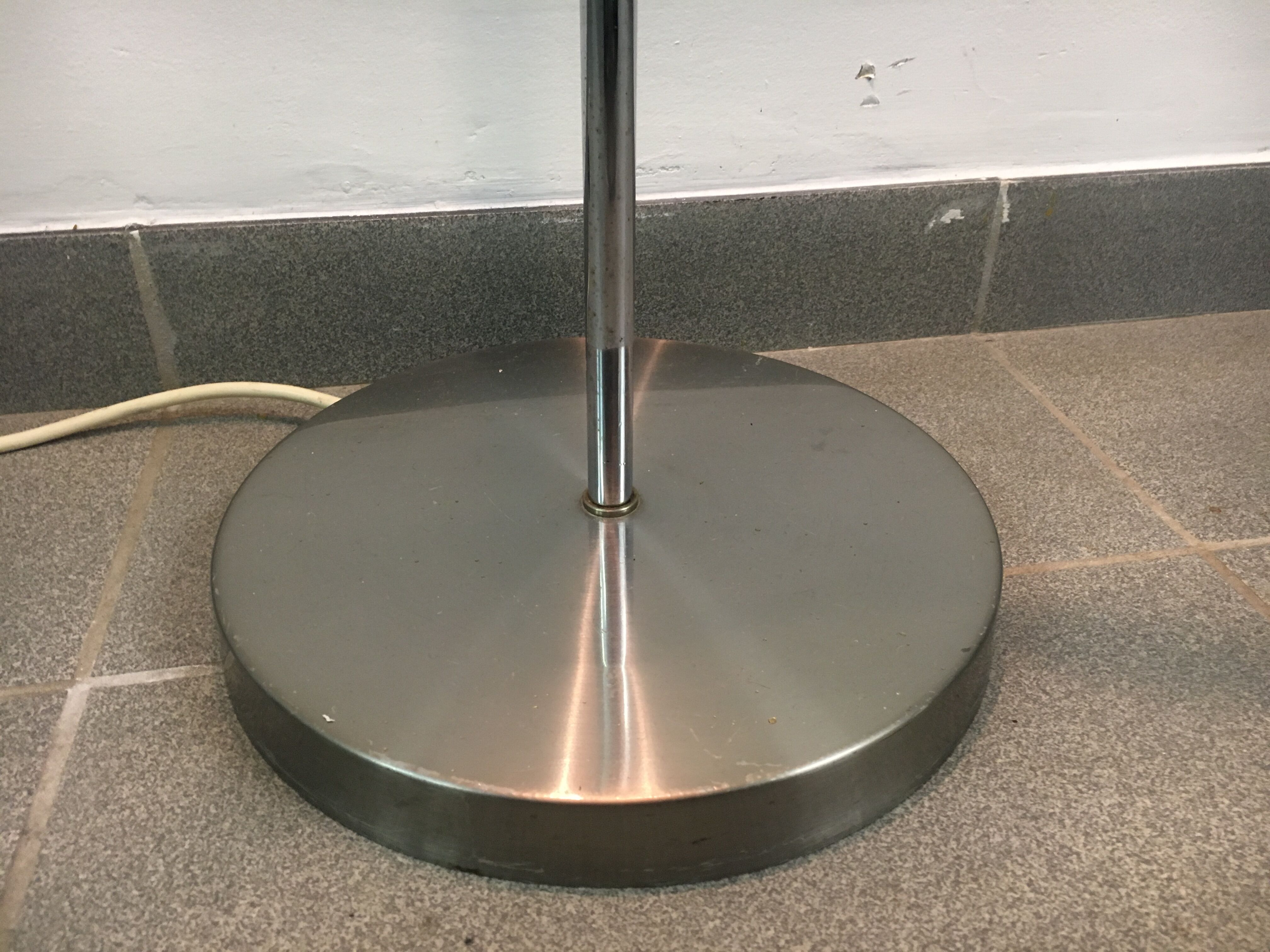 Vintage space age design floor lamp, 1970