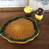 Ceramic pepper salt pan, mushroom bubbler