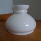Opaline glass lampshade for suspension