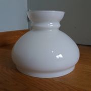 Opaline glass lampshade for suspension