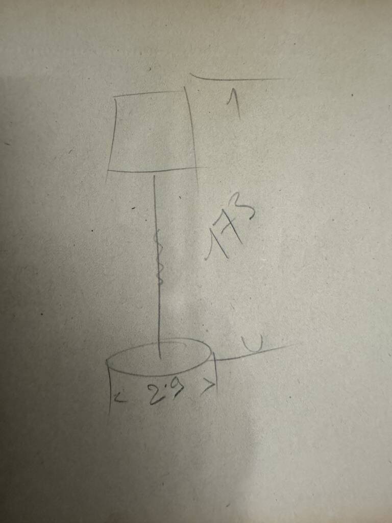 floor lamp by riccardo scarpa 1905-1999