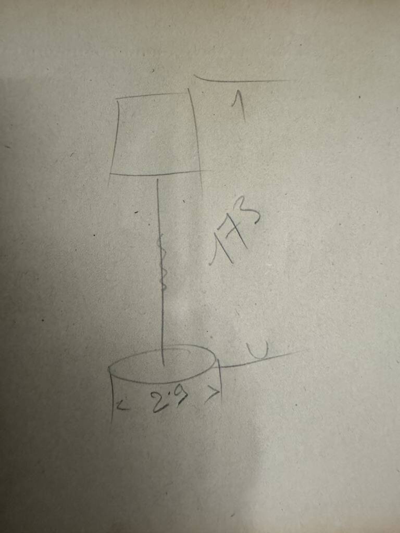 floor lamp by riccardo scarpa 1905-1999