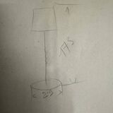 floor lamp by riccardo scarpa 1905-1999